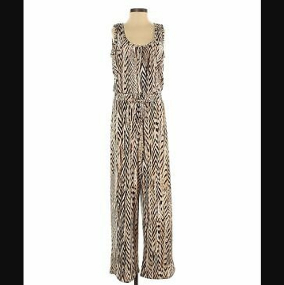 Calvin Klein Pants - Calvin Klein Sleeveless Jumper Tiger Print